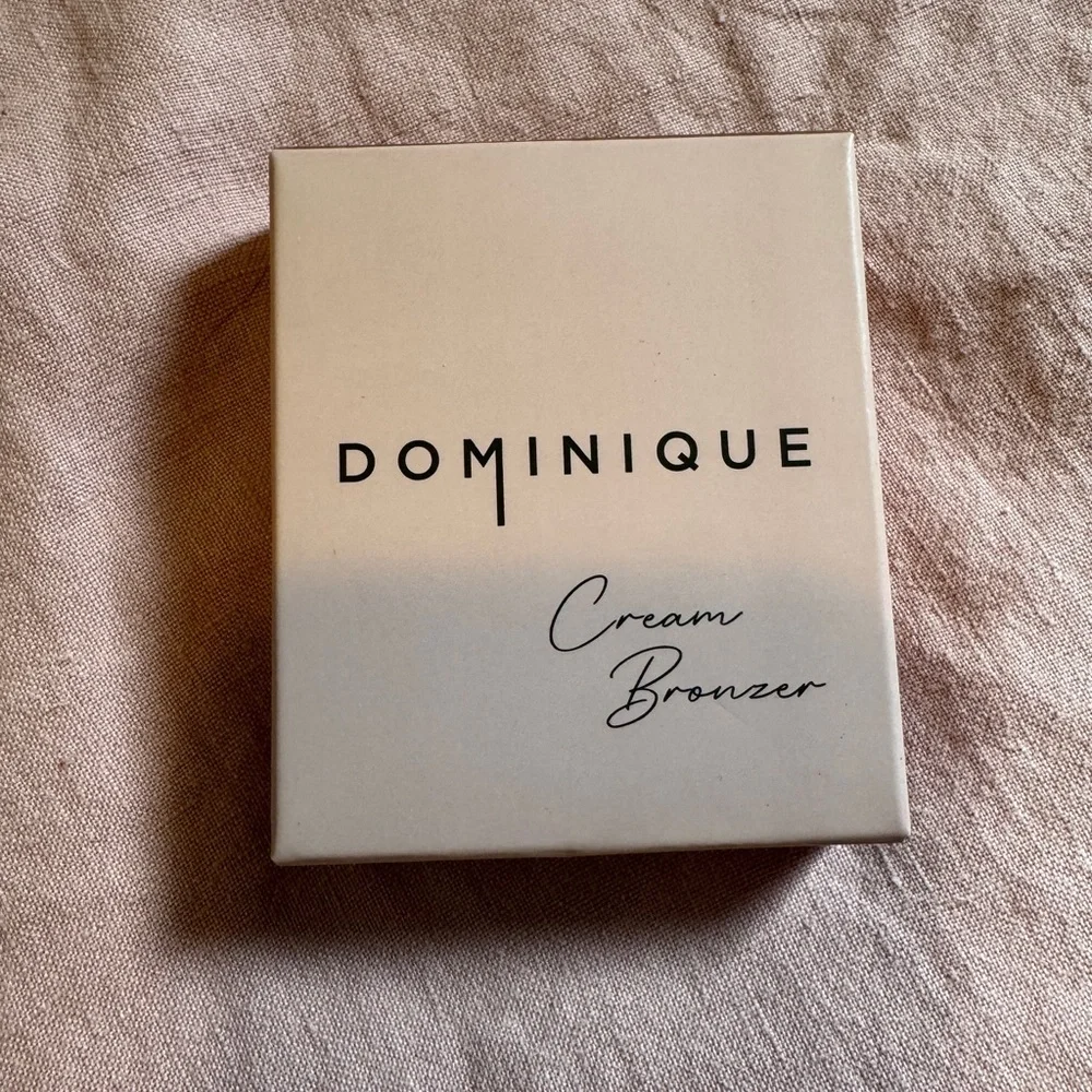 NIB Dominque Cosmetics silk tone Cream Bronzer med tan